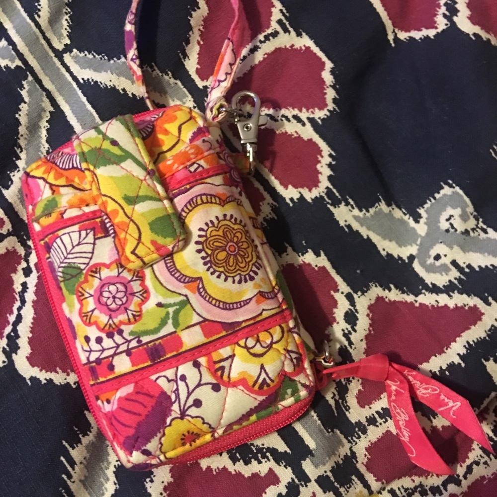 Vera Bradley Flower Wristlet